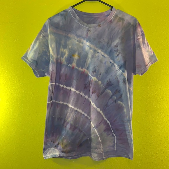 Tops - Cold Colors Tie Dye Shirt
